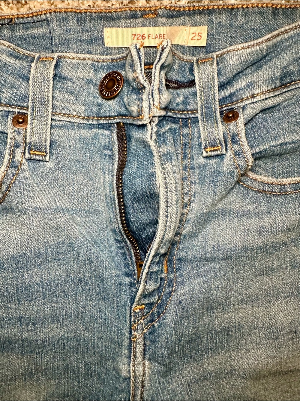 Levi's Light Blue 726 Flare Women’s Jeans